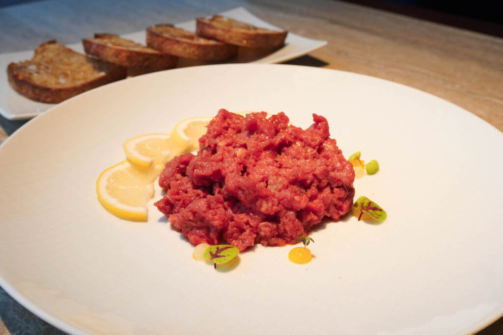 Carna by Dario Cecchini review: sustainable Italian steakhouse at Mondrian Hong Kong wows with its nose-to-tail approach 2 Carna Chianti tartare