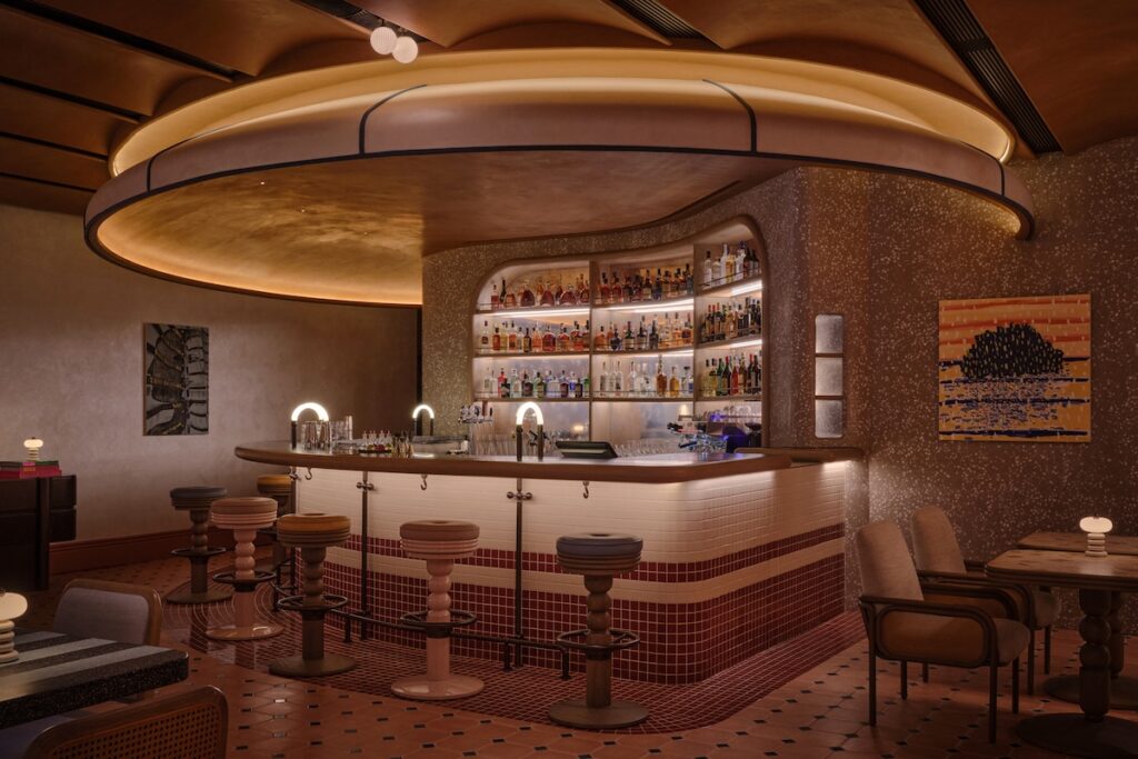 Rooftop bars Swim Club, High Dive open at new Kimpton hotel