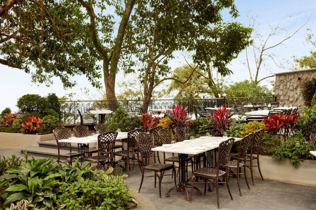 The best outdoor restaurants in Hong Kong for al fresco dining The Peak main dining area