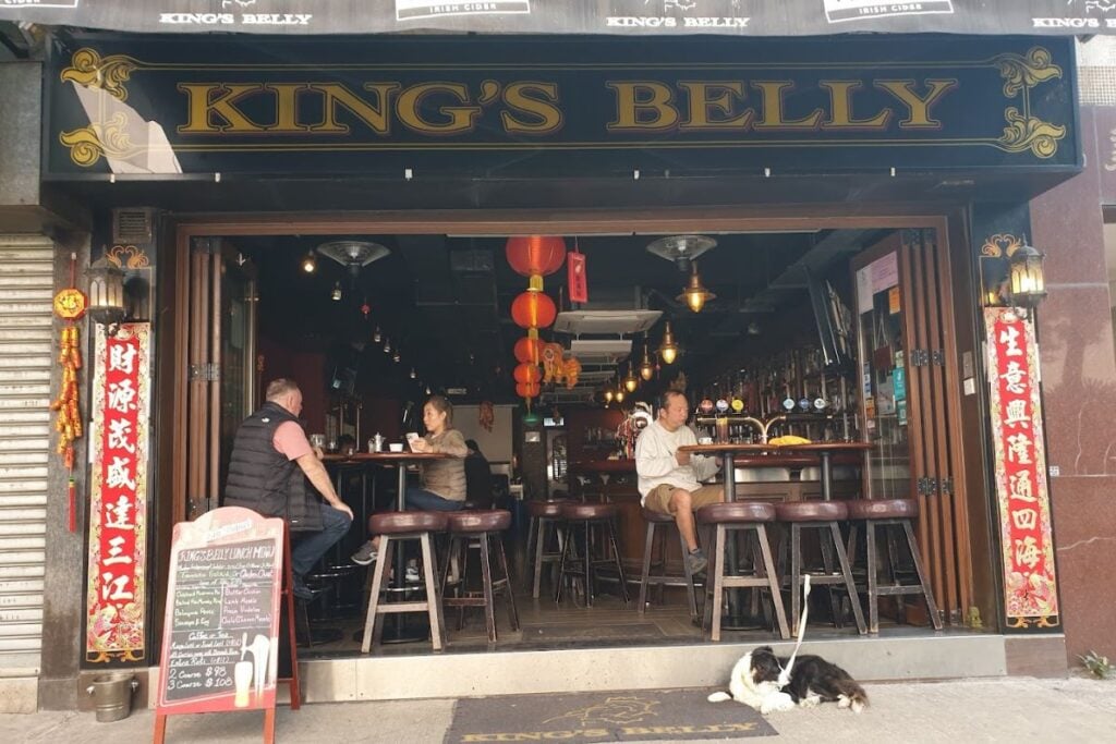 best pubs in Hong Kong King's Belly
