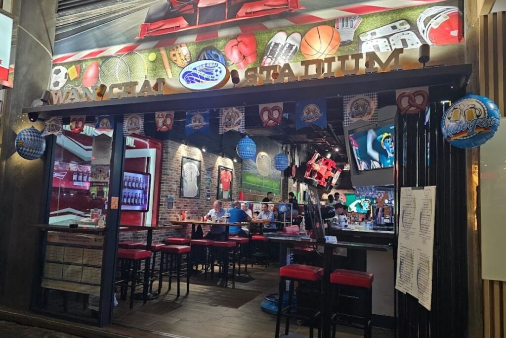 best sports bars in Hong Kong