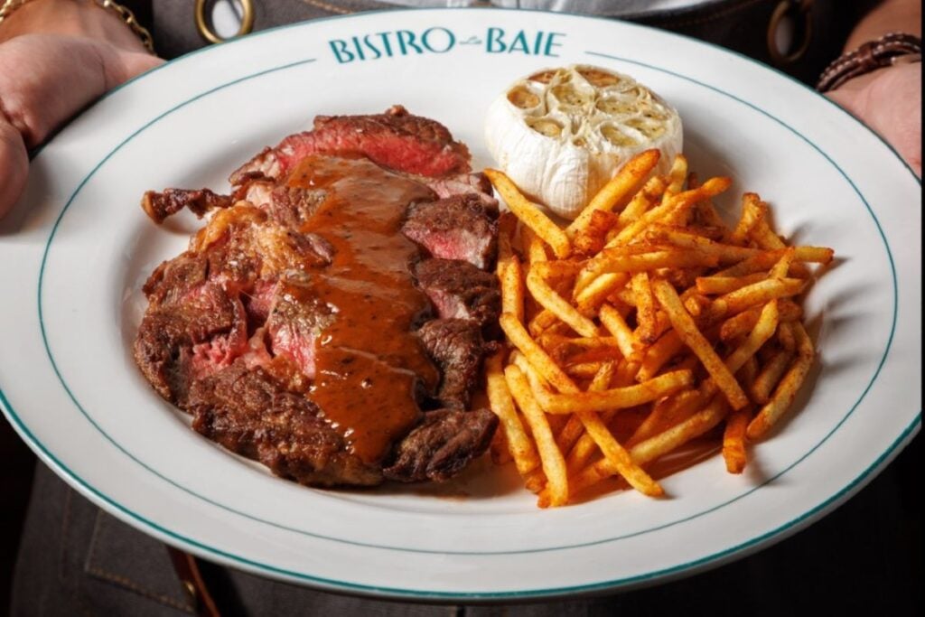 best steak frites in Hong Kong Bistro Baie