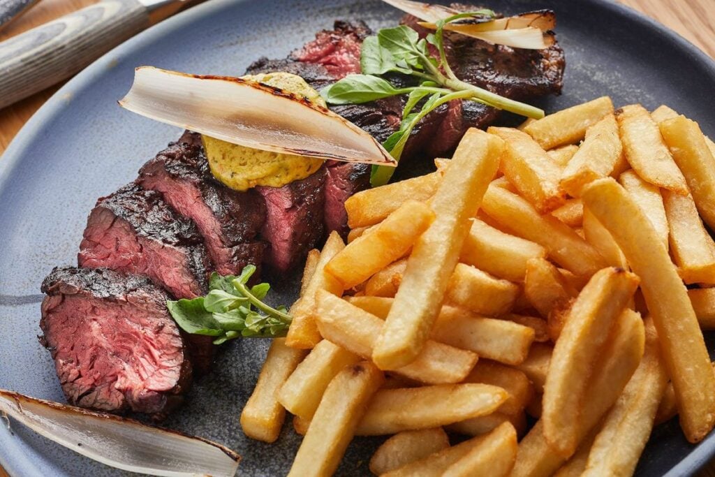 best steak frites in Hong Kong District 8
