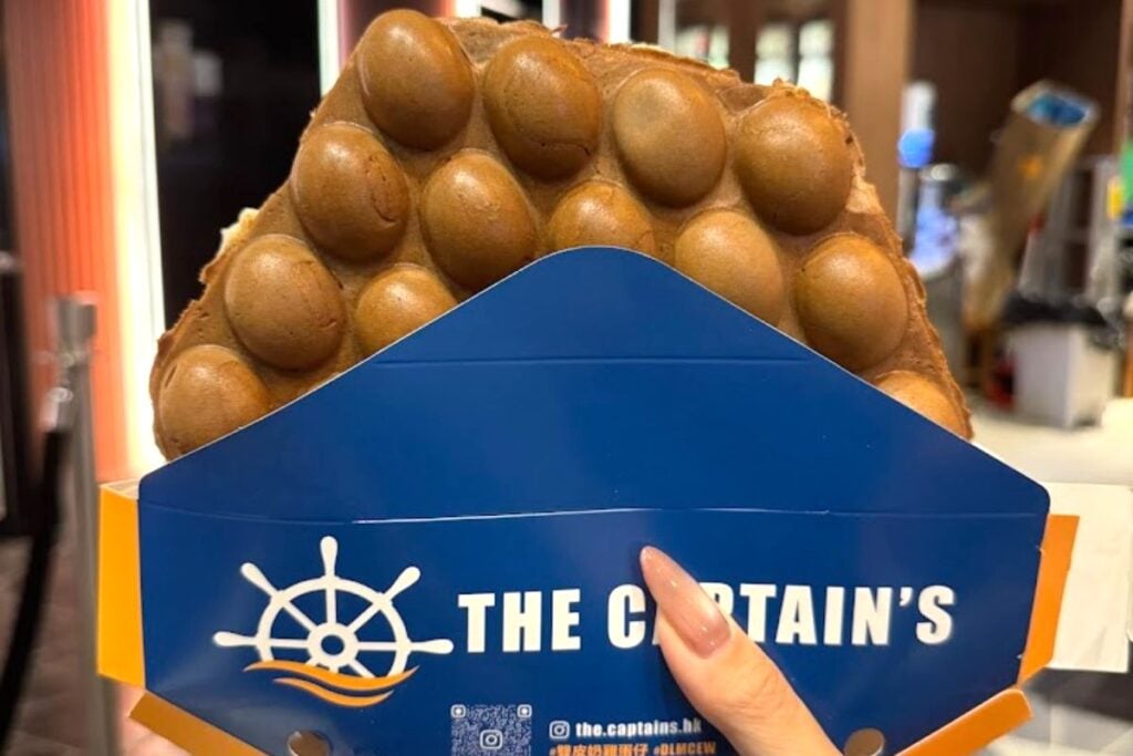 The Captain’s The best egg waffles in Hong Kong