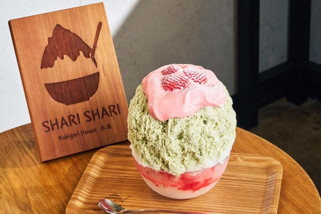 Instagrammable desserts Hong Kong SHARI SHARI Kakigori House