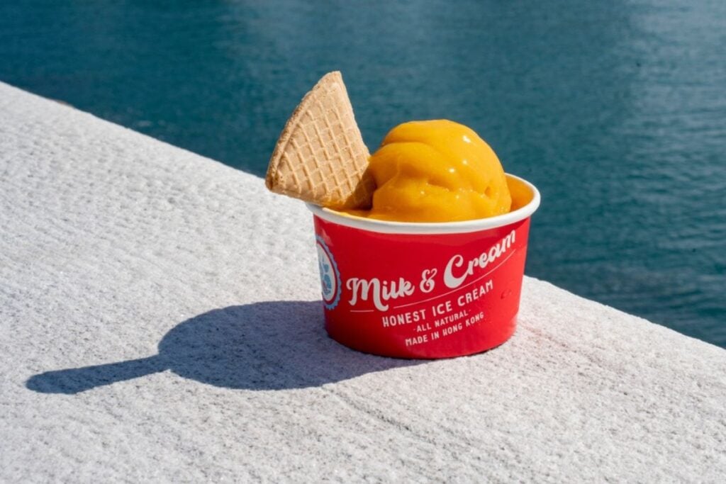 best ice cream gelato hong kong Milk & Cream